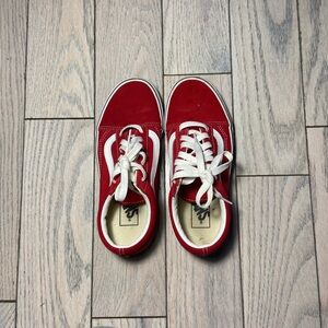 Red Old Skool vans